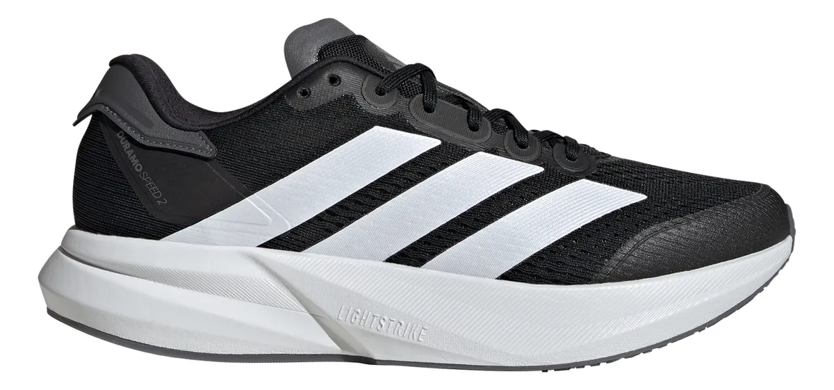 Tenis adidas Correr Duramo Speed 2 Hombre Negro Ih8201