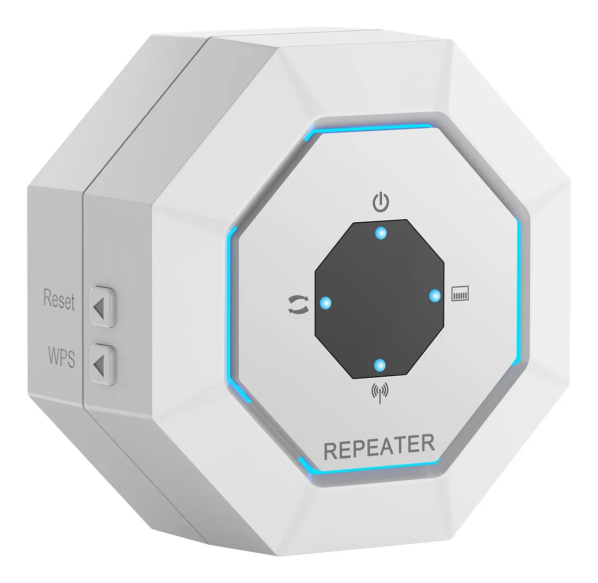 Extensor De Señal Wifi Fonglu Para El Hogar, 5g Repetidor De Señal Wifi 300mbpscobertura De Hasta 1500 Pies Cuadrados, Repetidor De Internet Inalámbrico Para Oficina En Casa, Sótano, Habitación.