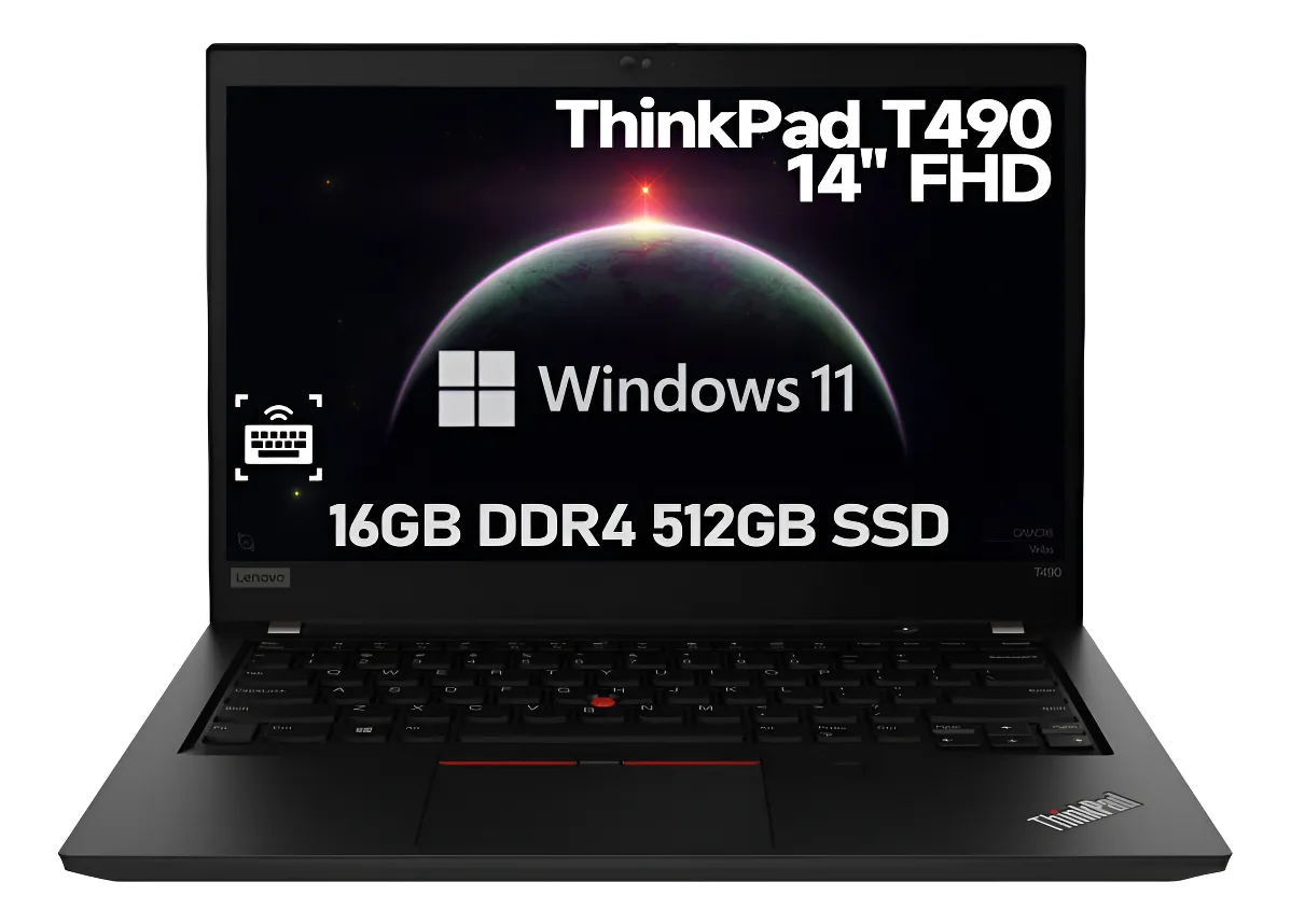 Lenovo Thinkpad T490 Intel Core I7 8665 16g Ram 512g Ssd (Reacondicionado)