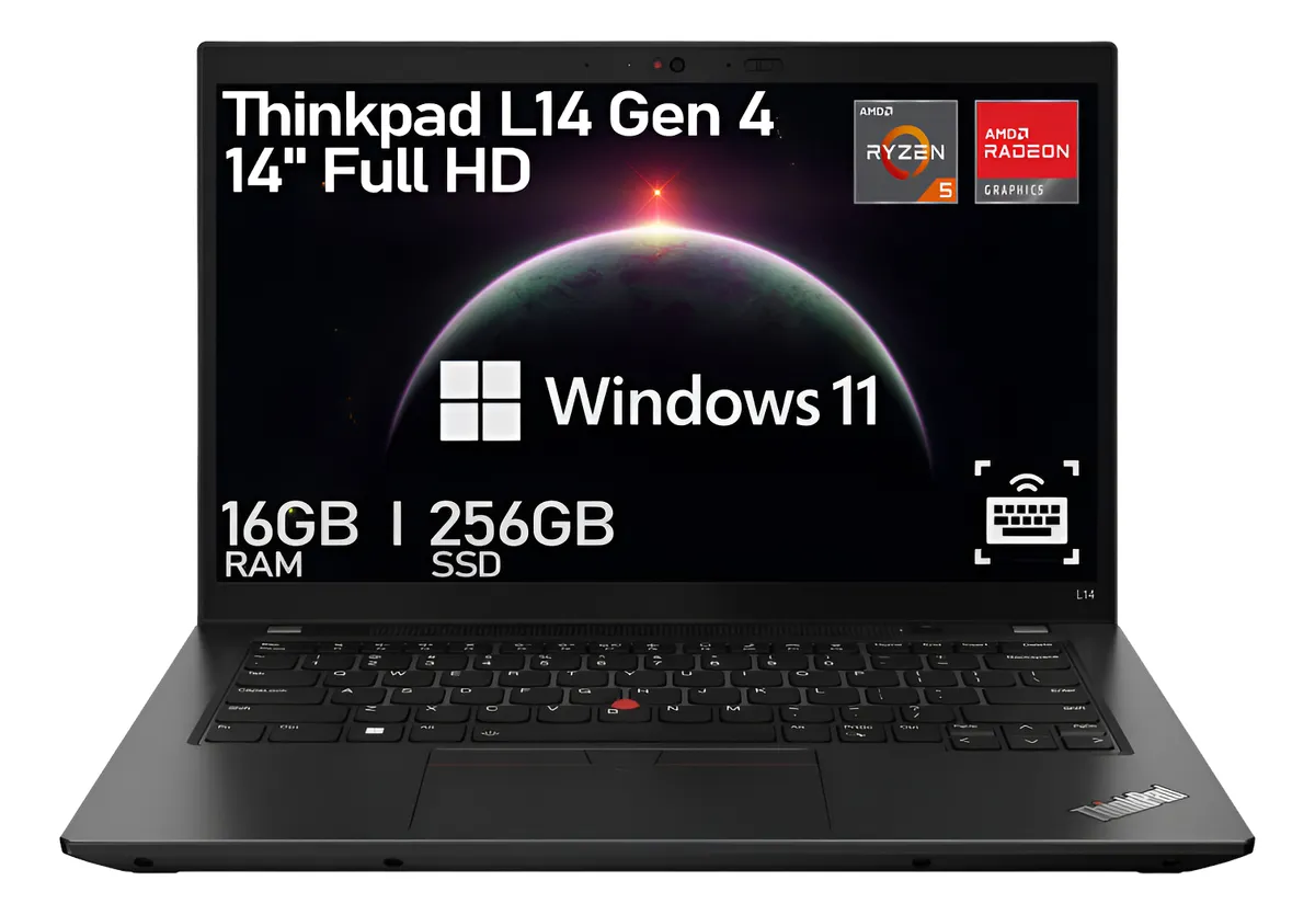 Lenovo Thinkpad L14 Gen 4 Amd Ryzen 5 7530 16g 256g Ssd Fhd (Reacondicionado)