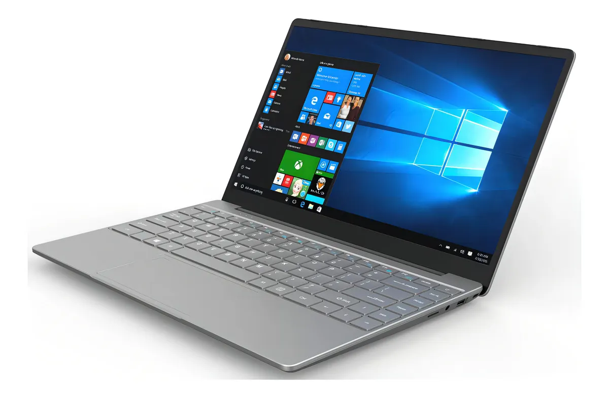 Lagom Laptop Ultraligero De 14 Pulgadas Para Estudiantes Y Empresas – Procesador Intel De Cuatro Núcleos 4 Gb De Ram + Almacenamiento De 64 Gb Wifi, 38000mha Batería De Larga Win11