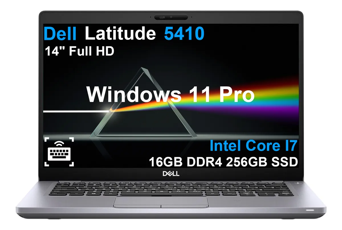 Laptop Dell Latitude 5410 Core I7 10610u 16gb Ram 256gb Ssd (Reacondicionado)