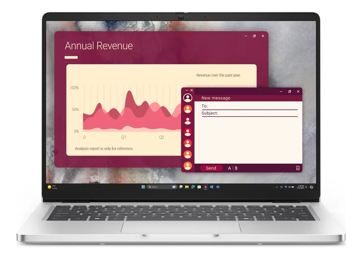 Notebook Dell Pro 14 14fhd U5-235u 16gb 512ssd W11p