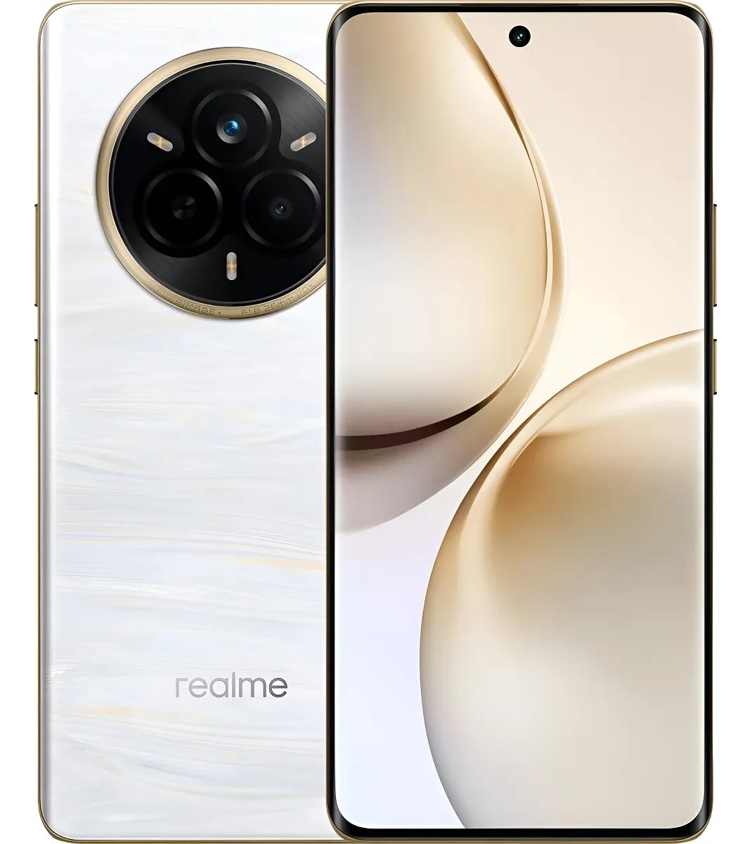 Realme 14 Pro 5g 8 Gb Ram 256 Gb Rom 6.77» Oled 120hz Dimensity 7300 Energy Cámara Sony Imx882 Ois 50mp Batería 6000mah Ip66/68/69 Color Blanco