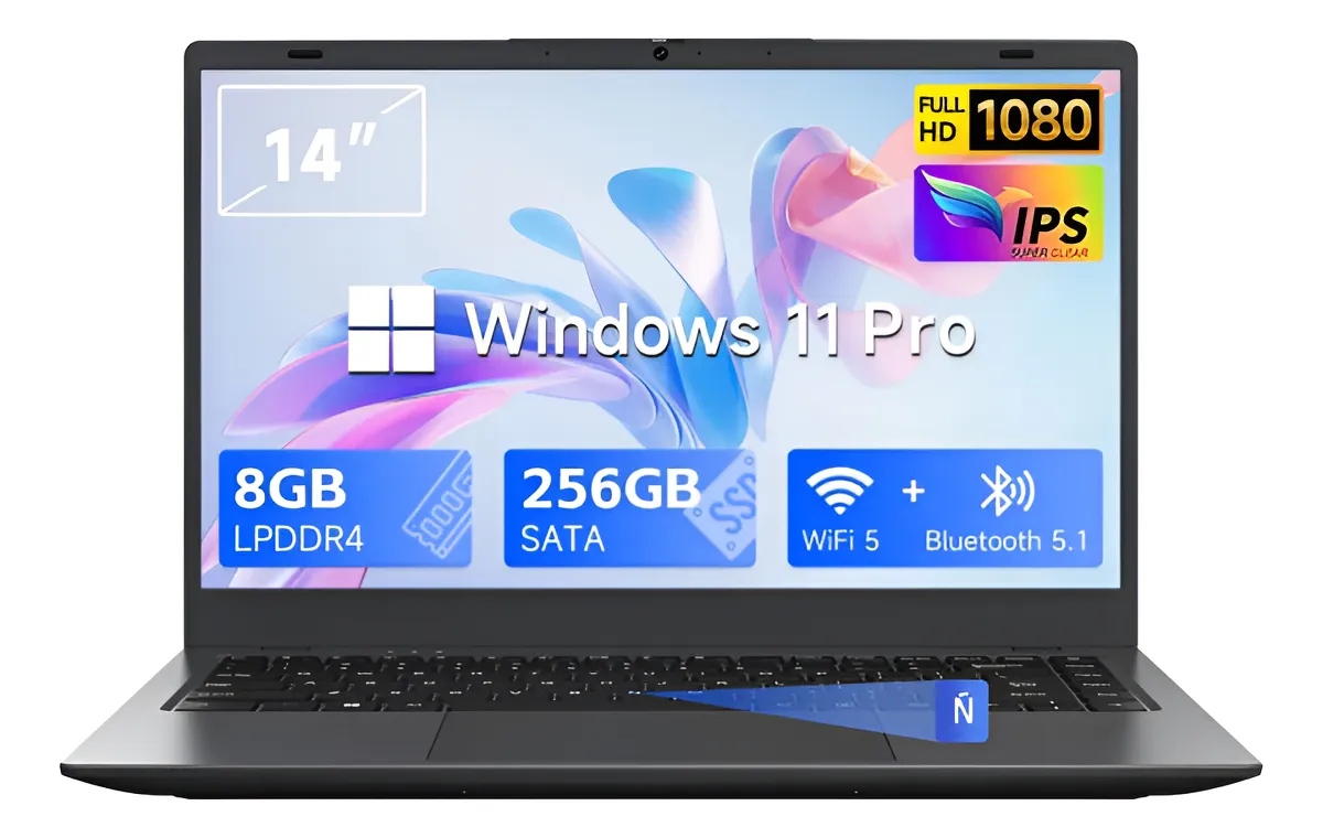 14  Laptops Intel Celeron N4020 8gb Ram 256gb Notebook Win11