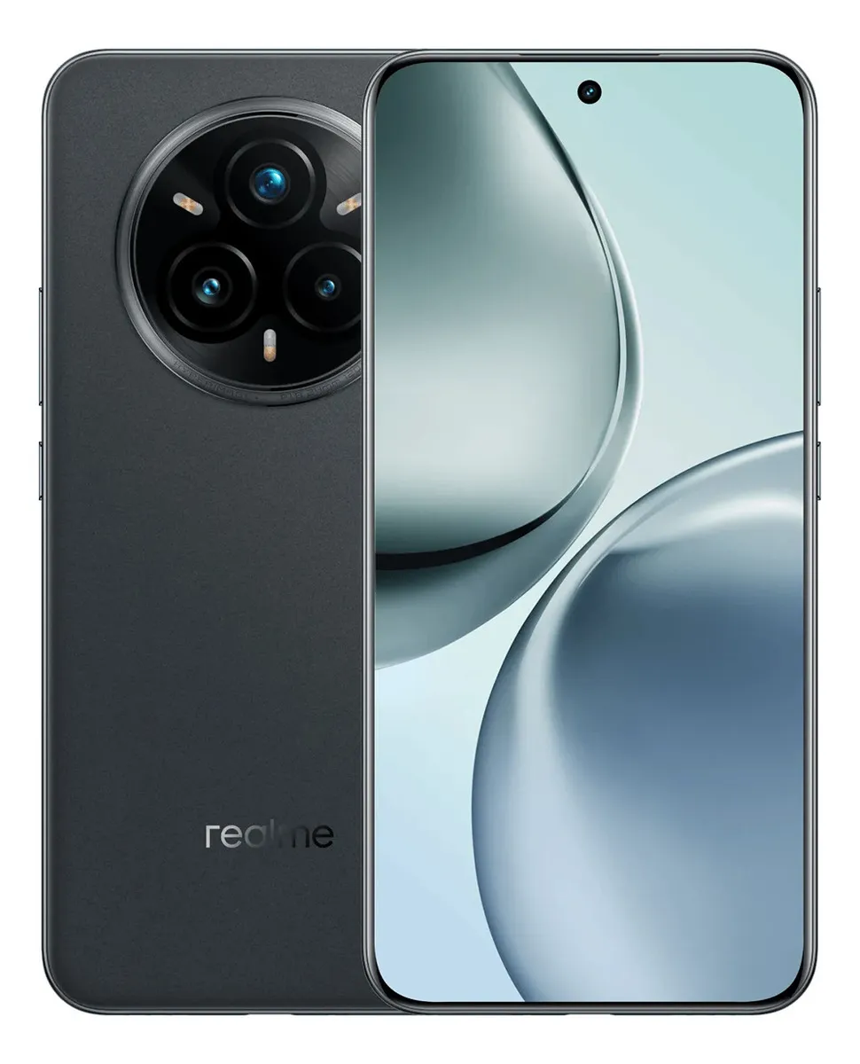 Realme 14 Pro Plus 5g 12gb Ram 512gb Rom 6.83» Snapdragon 7s Gen3 5g Chipset 50mp Sony Periscope Ois Zoom Óptico 3x Cámara 6000mah Gris