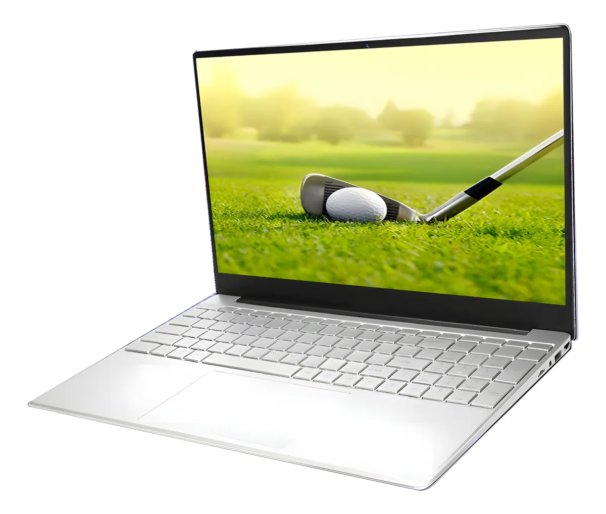 Portátil De 15,6,n4000 Latops,8g+512g M.2  Teclado Español Plateado