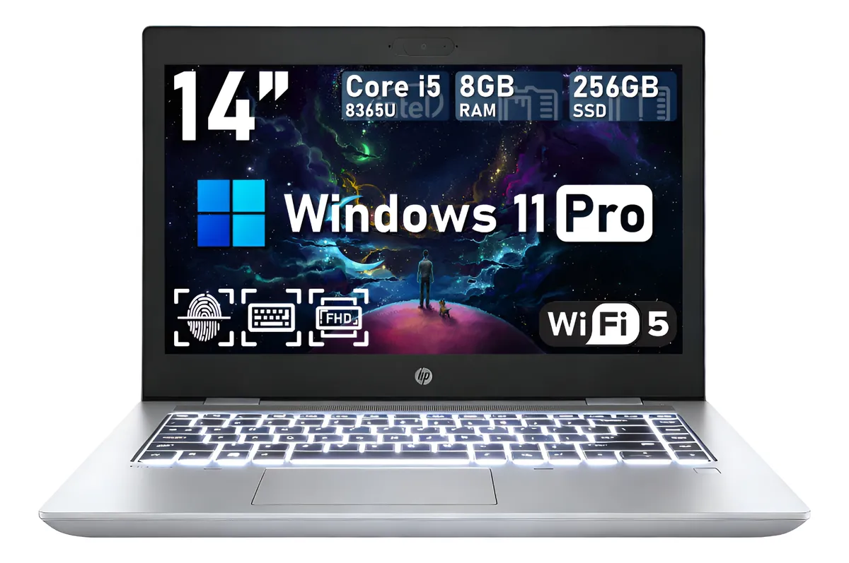 Laptop Hp Probook 640 G5 Core I5 8365u 8gb Ram 256gb Ssd Fhd Negro (Reacondicionado)