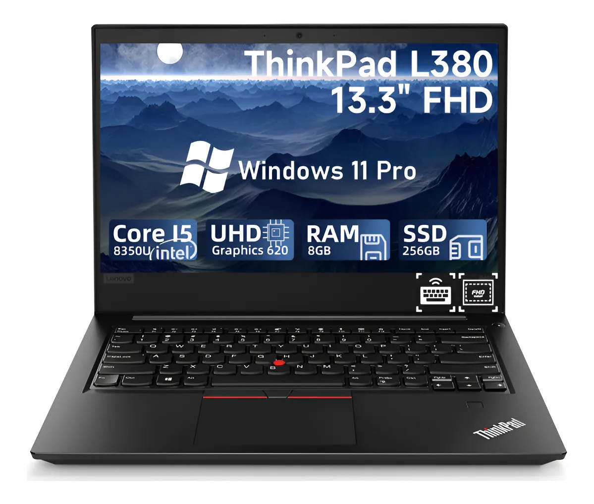 Lenovo Thinkpad L380 Core I5 8350 8gb Ram 256gb Ssd 13.3in (Reacondicionado)