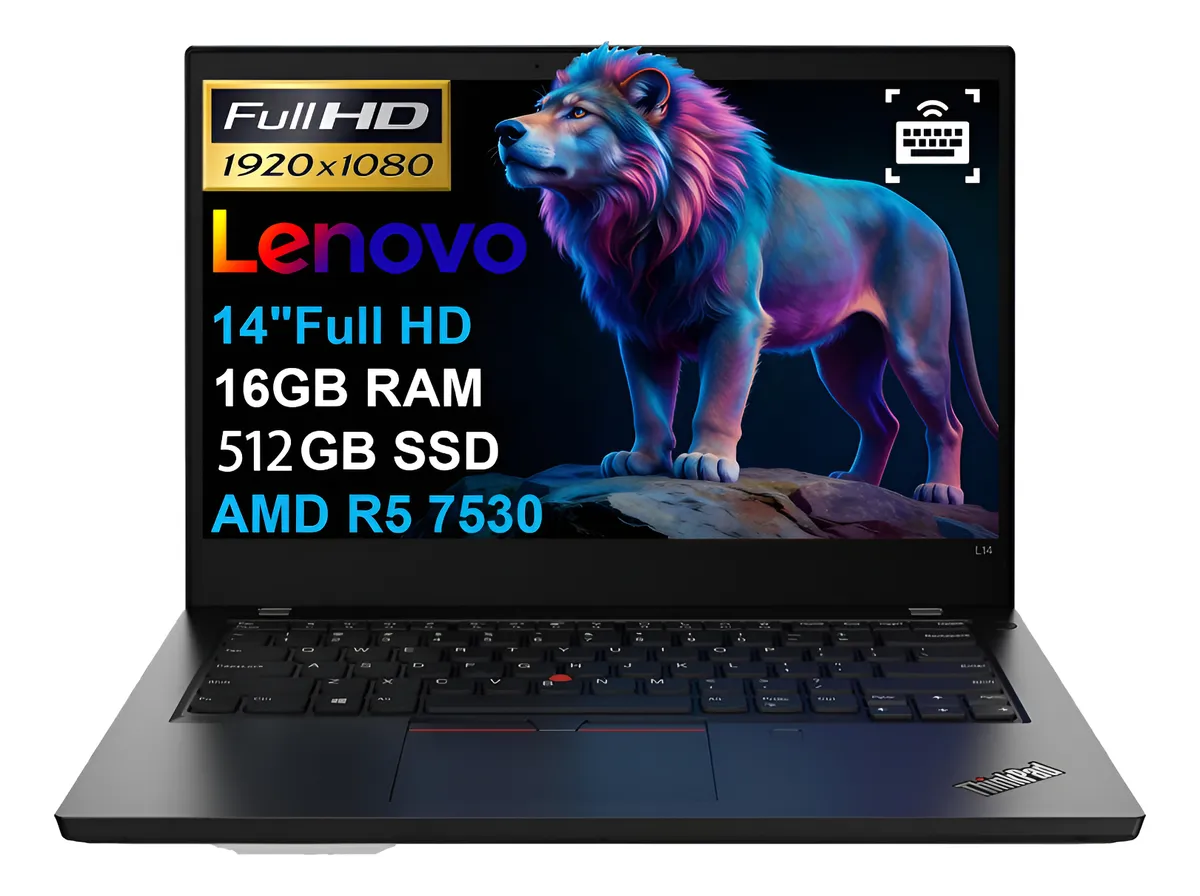 Lenovo Thinkpad L14 Gen 4 Amd Ryzen 5 7530 16g Ram 512gb Ssd (Reacondicionado)