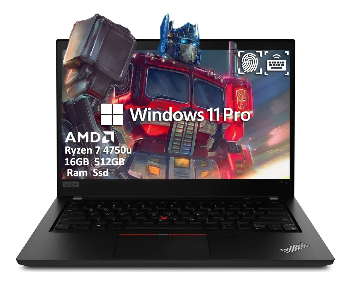 Laptop Lenovo Thinkpad P14s Ryzen 7 4750 16gb Ram 512gb Ssd (Reacondicionado)