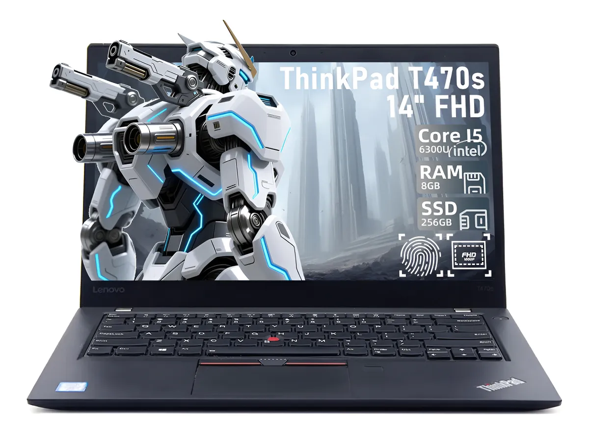 Lenovo Thinkpad T470s 14 Fhd Core I5 6300 8gb 256gb Ssd (Reacondicionado)