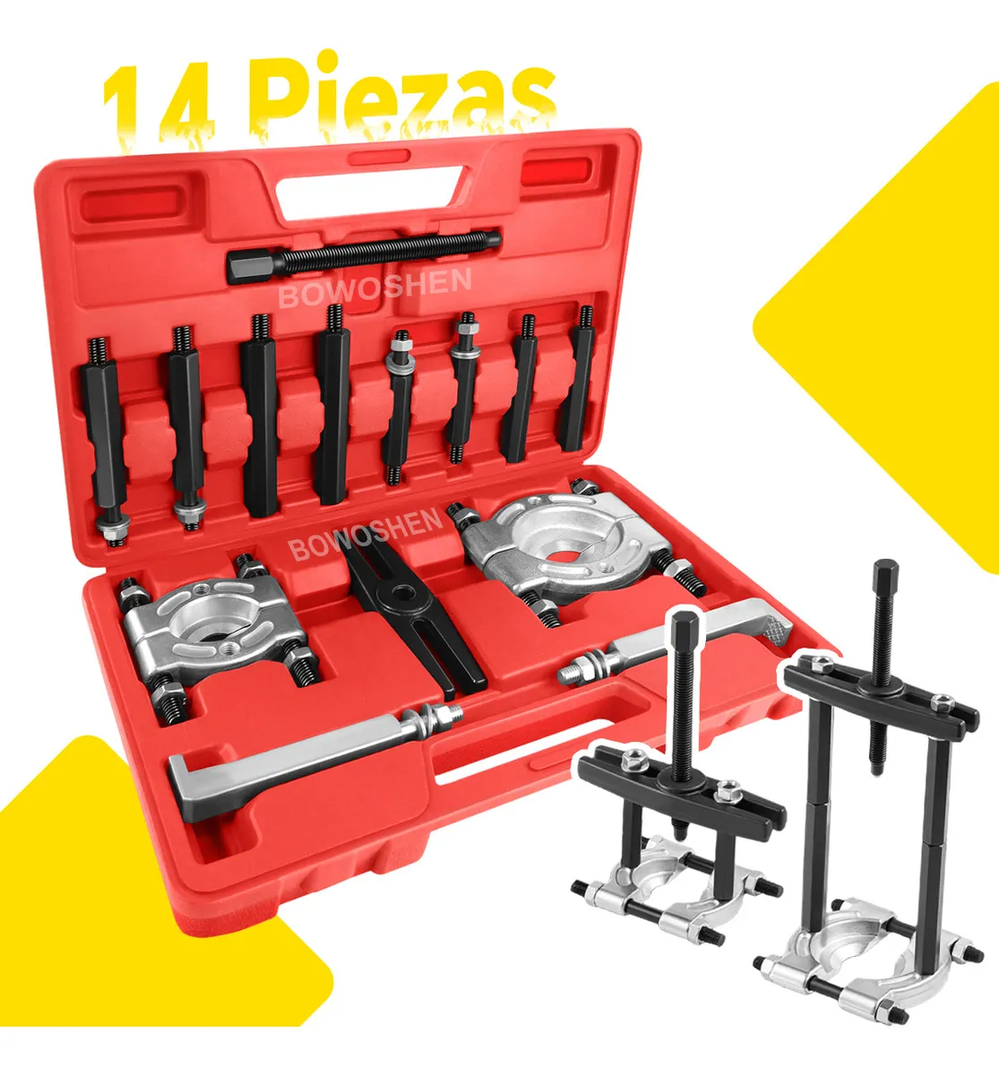 Extractores Y Separadores De Rodamientos Extractor De Baleros BOWOSHEN, Juego De Extractores Rodamientos Separadores Extractor De Poleas Herramientas