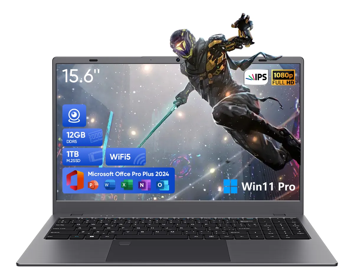 Laptop Intel N95 4 Núcleos 3.4ghz 12gb Ram 1tb Ssd Notebook