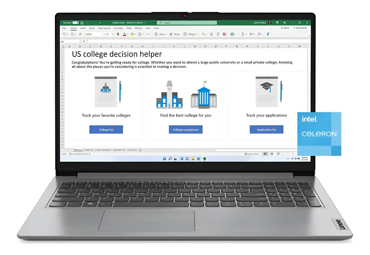 Lenovo Ideapad 1 15ijl7 15.6 Pulgadas Full Hd Computadora Portátil, Intel Celeron N4500 1.1ghz, 4gb De Ram, 128gb Emmc, Windows 11 Home S Mode, Cloud Gray