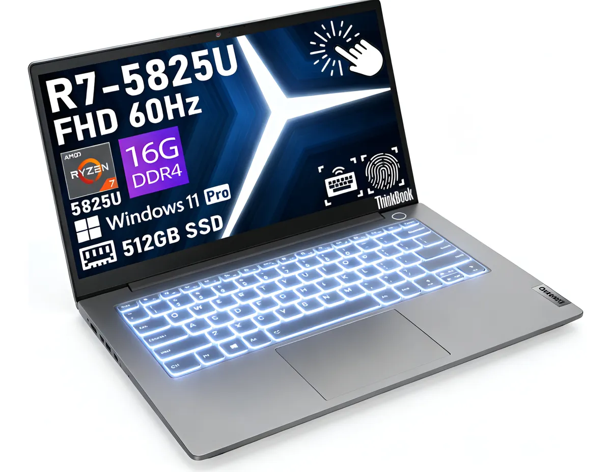 Lenovo Thinkbook 14 Gen4 Amd Ryzen7 5825 16g Ram 512g Touch (Reacondicionado)