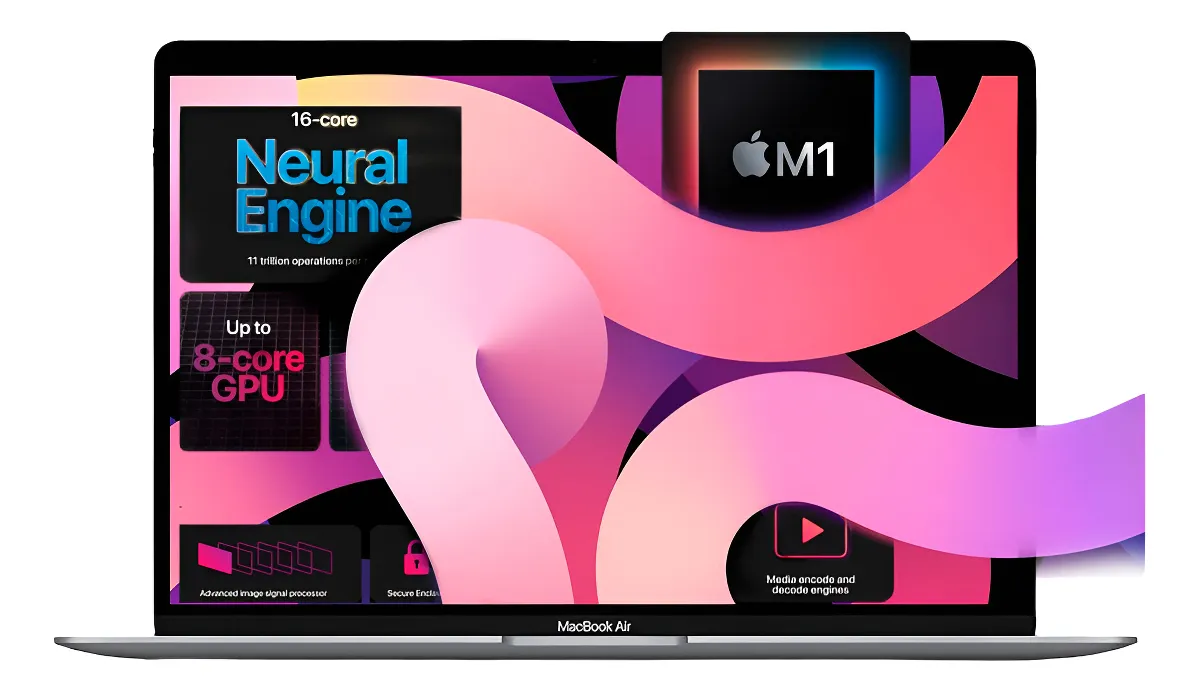 Apple Macbook Air A2337 M1 8gb Ram 256gb Ssd 2k Plateado (Reacondicionado)