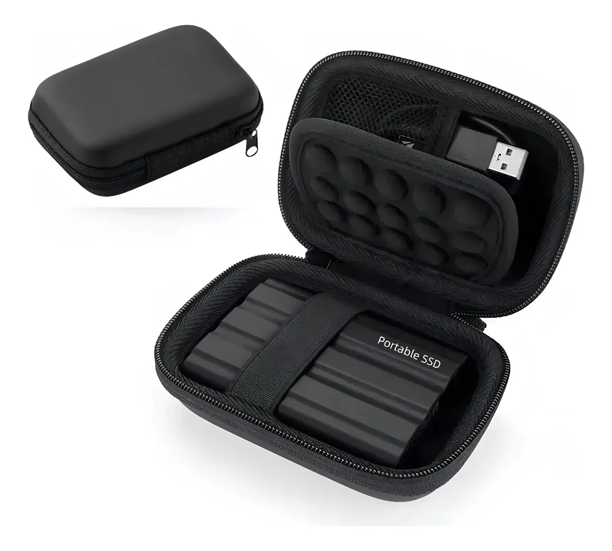 Disco Duro Externo SSD 2TB VRCOW USB 3.1 Tipo-C Resistente