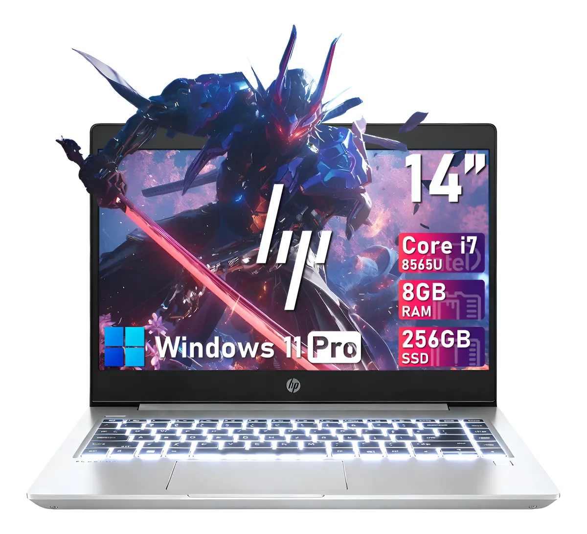 Laptop Hp Probook 440 G6 Core I7 8565u 8gb Ram 256gb Ssd Fhd Plateado (Reacondicionado)