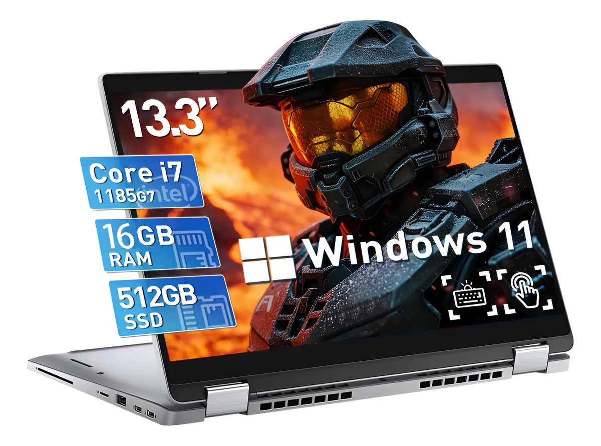 Dell Latitude 5320 2en 1 Core I7 1185g7 16gb 512gb Ssd Touch (Reacondicionado)