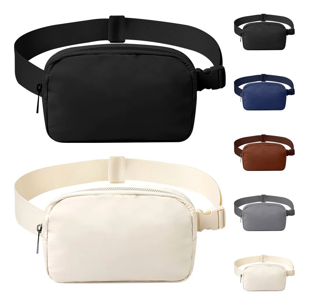 2pcs Cangurera Deportiva Bolsa Para Correr De Hombre Mujer