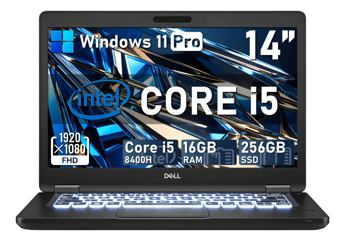 Laptop Dell Latitude 5491 Core I5 8400h 16gb Ram 256gb Ssd Negro (Reacondicionado)