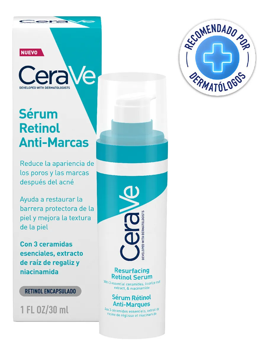 Serum Retinol Anti-marcas Con 3 Ceramidas 30ml Cerave