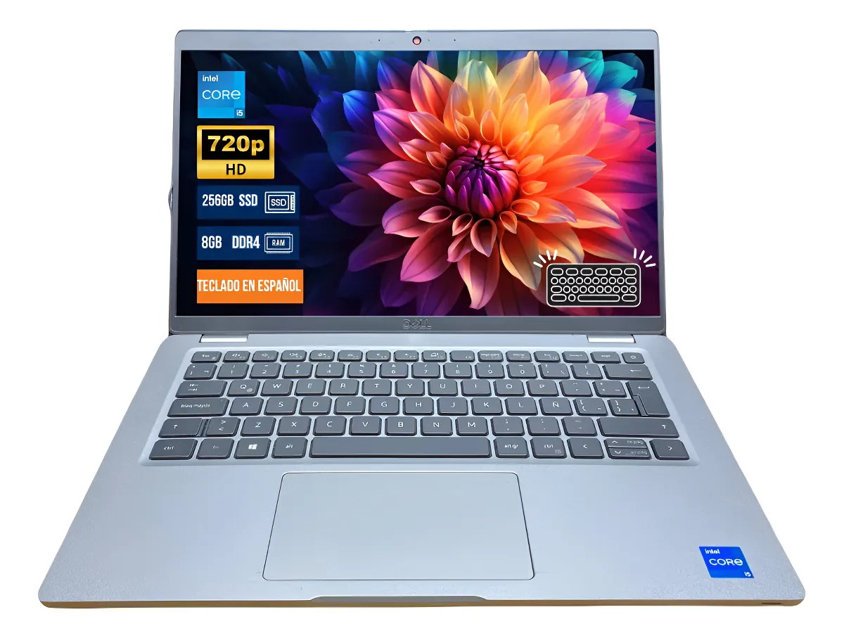 Laptop Dell Latitude 5420 I511va 8gb 256gb Ssd 14 *detalle* Plateado (Reacondicionado)