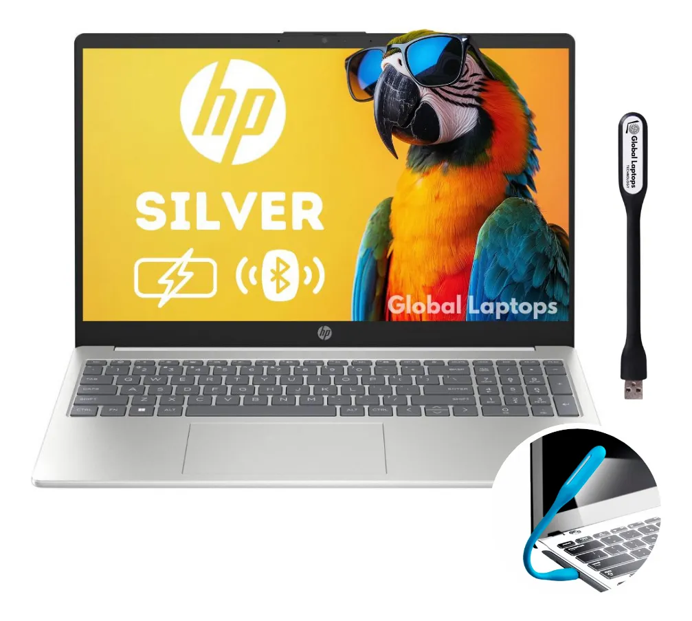 HP Pavilion Intel N200 4gb Ram 128gb Ufs Pantalla 15.6 HD Incluye Windows 11 Instalado Intel UHD Graphics Laptop Fd0084 Con Regalo