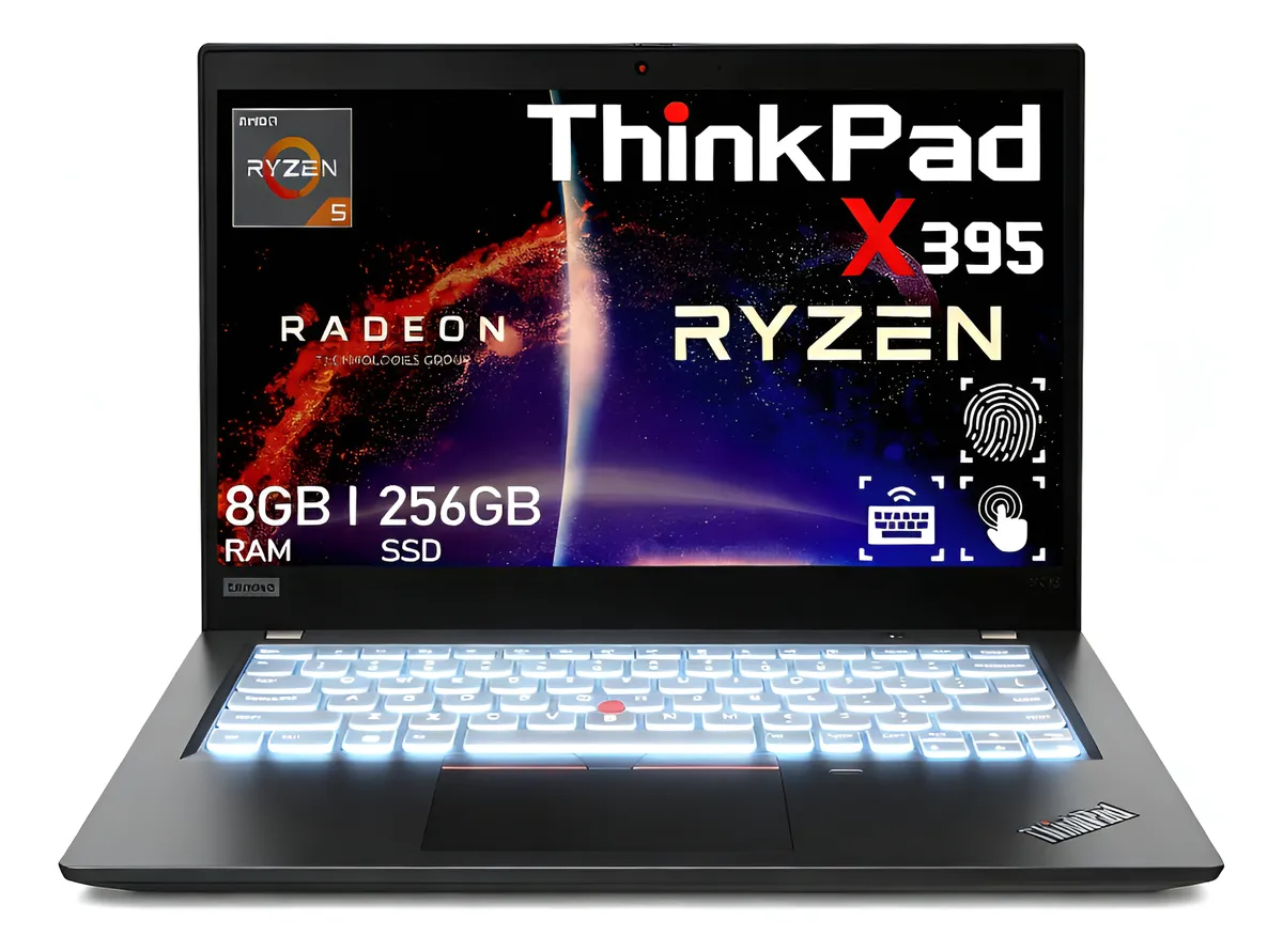 Lenovo Thinkpad X395 Ryzen5 3500 8g 256g Ssd Touch 13.3 Fhd (Reacondicionado)